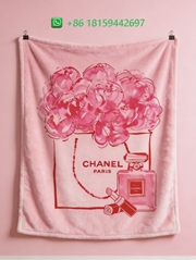 Chanel Throw Blankets